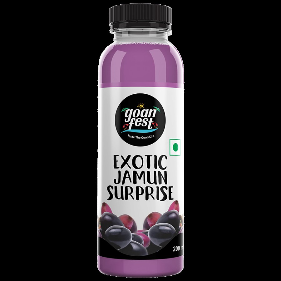 Goanfest Exotic Jamun Surprise Fruit Drink - Refreshing