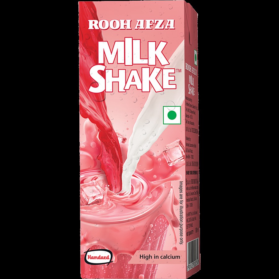 Hamdard Roohafza Milkshake - High In Calcium