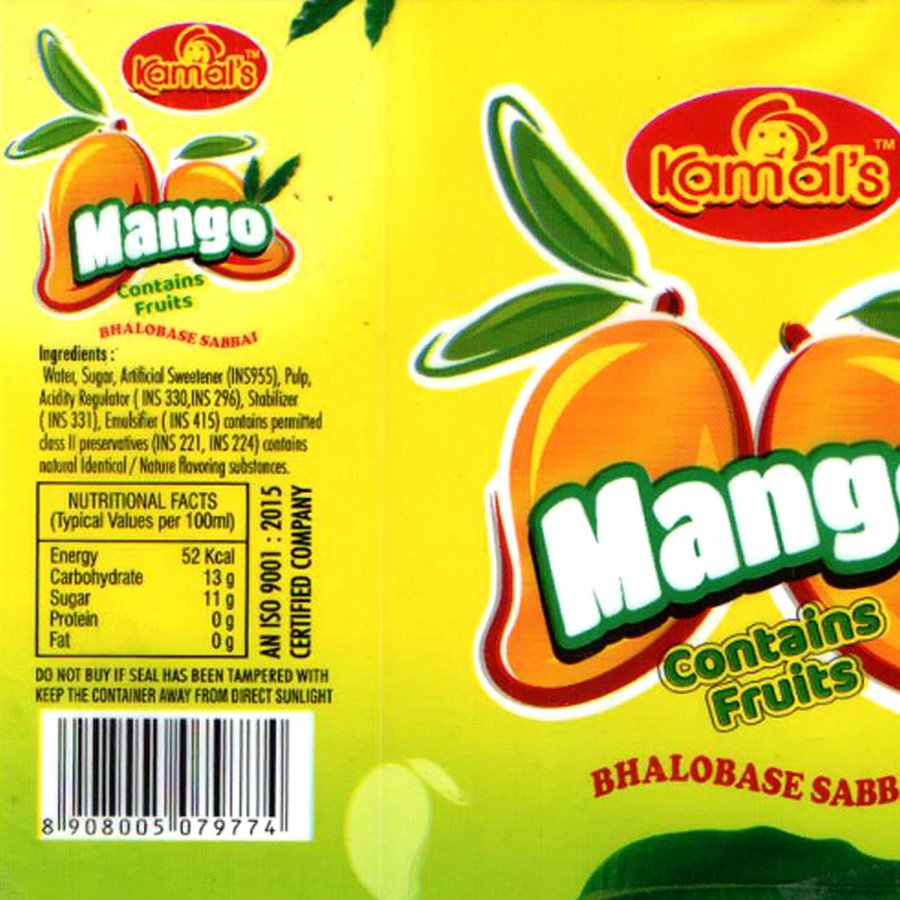 KAMAL'S Mango Flavoured Drink