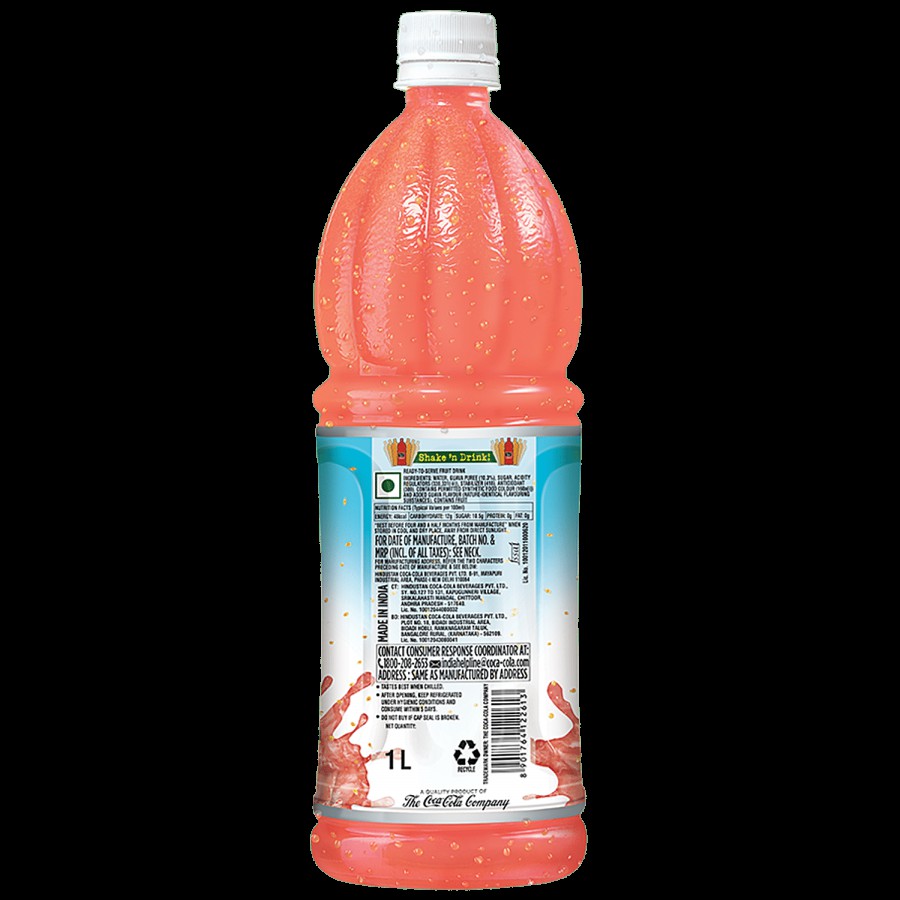 Minute Maid  Gritty Guava - Shake 'N' Drink