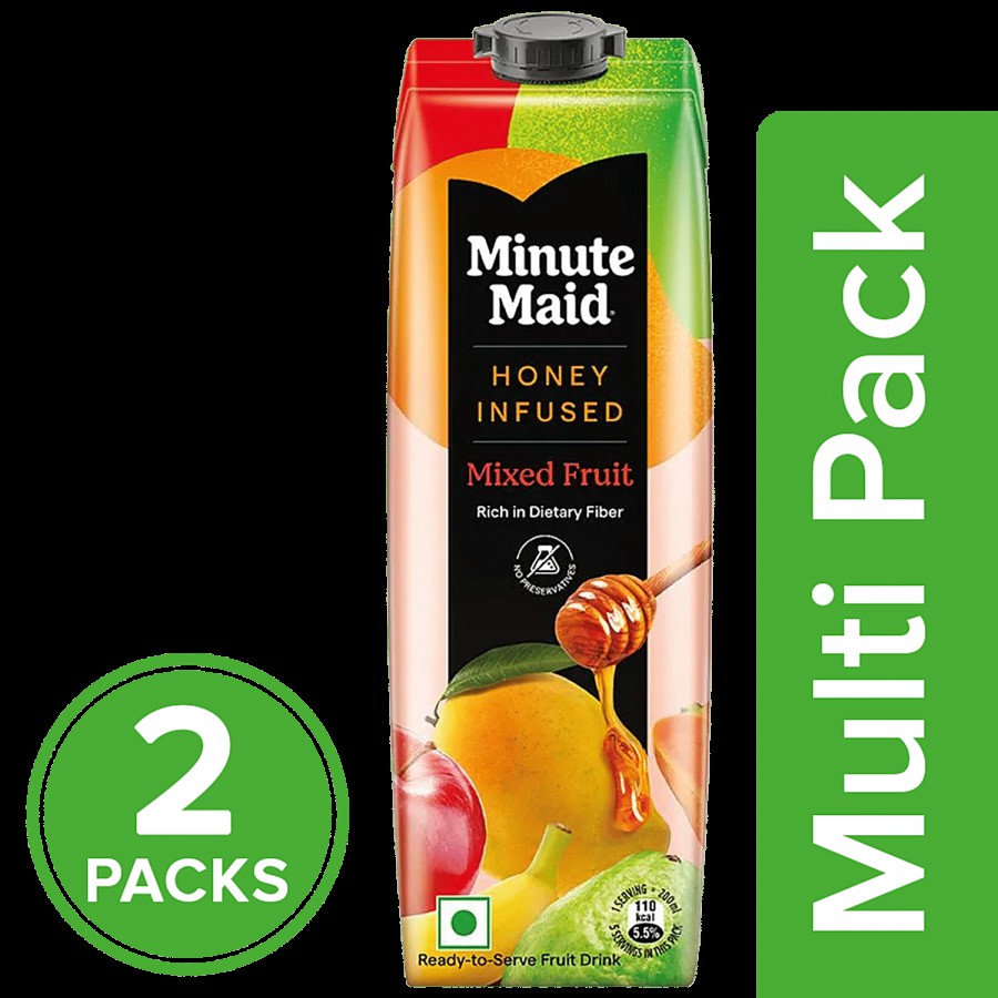 Minute Maid  Mixed Fruit Juice - Honey Infused