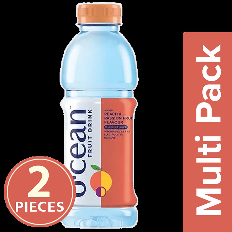 Ocean Fruit Water - Peach & Passion Flavour