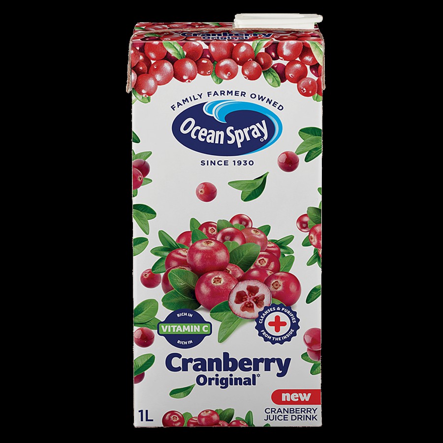 Ocean Spray  Cranberry Original With 20% Cranberry Juice - Vitamin C & Antioxidants