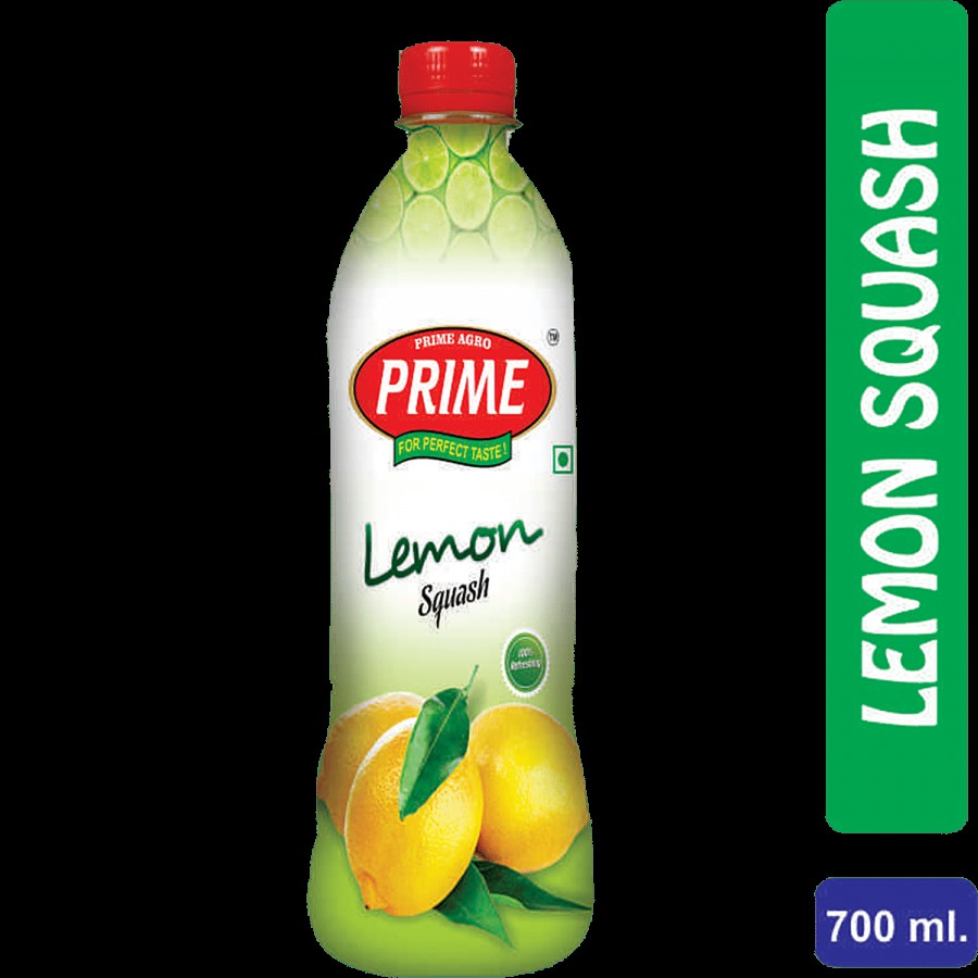 PRIME Lemon Squash - Rich In Vitamin C