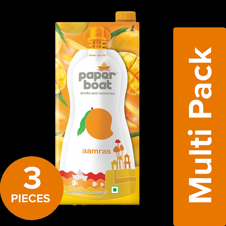 Paper Boat Aamras Mango Fruit Juice