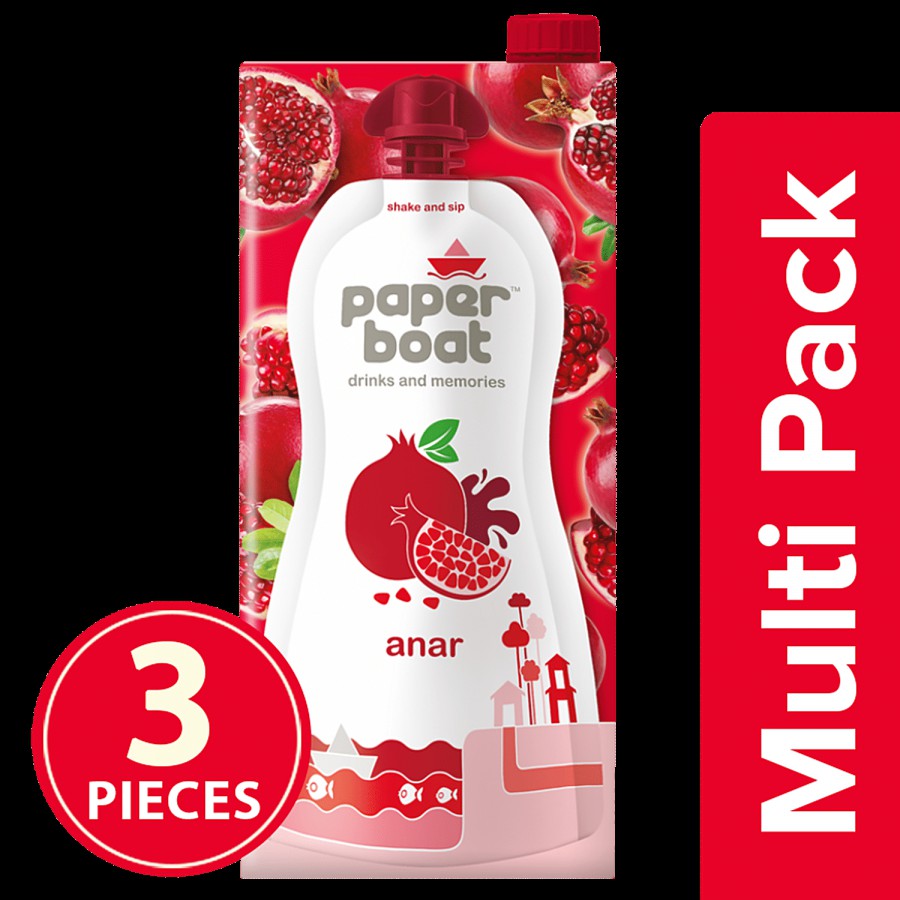 Paper Boat Anar Pomegranate Fruit Juice