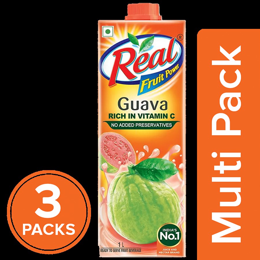 Real Fruit Power Juice - Guava/Amrud