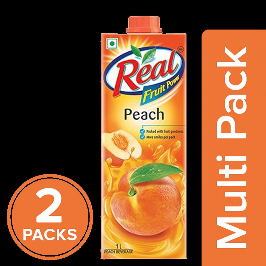 Real Fruit Power Juice - Peach