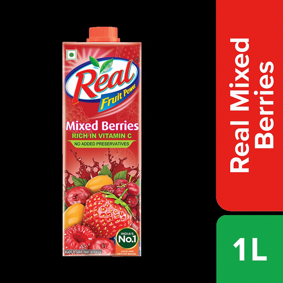 Real Fruit Power Mixed Berries Juice