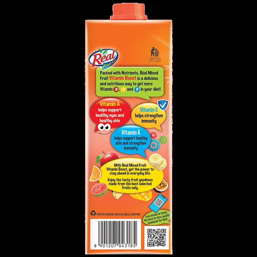 Real Fruit Power Mixed Fruit Juice - Vitamin Boost