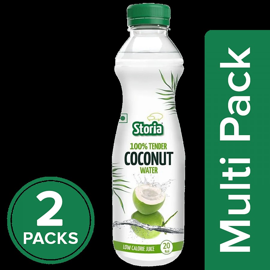 Storia 100% Tender Coconut Water - No Added Sugar