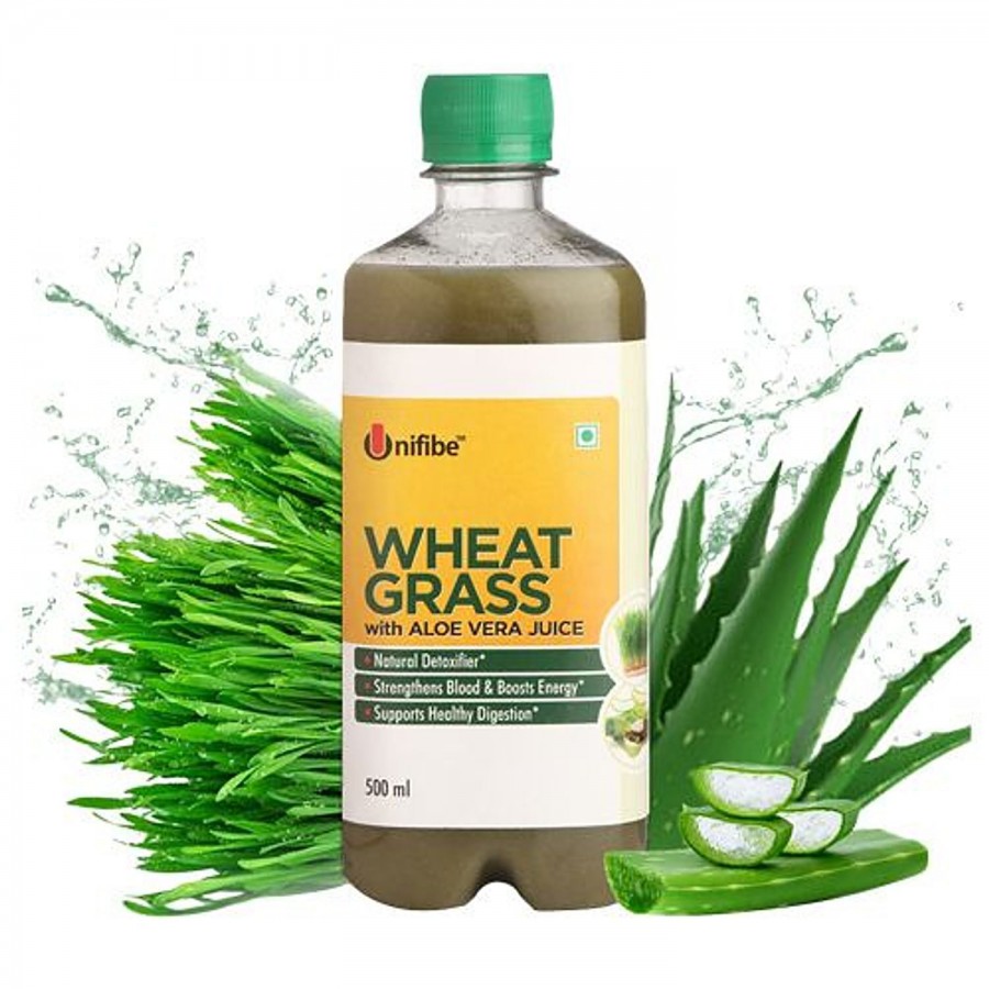 Unifibe Wheatgrass Juice With Aloe Vera