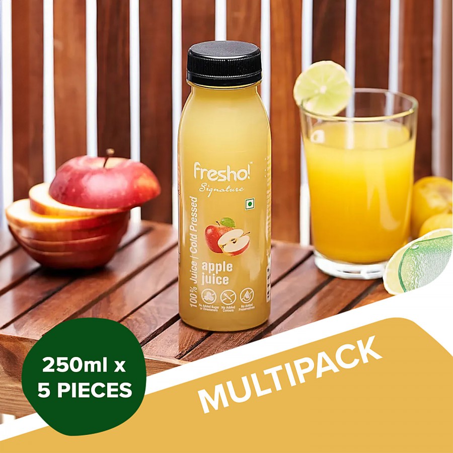 fresho! Signature Apple Juice - 100% Cold Pressed