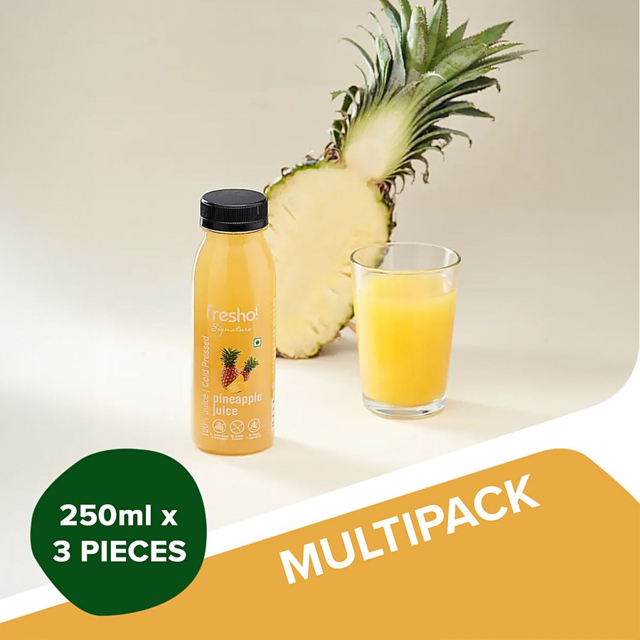 fresho! Signature Pineapple Juice - 100% Cold Pressed