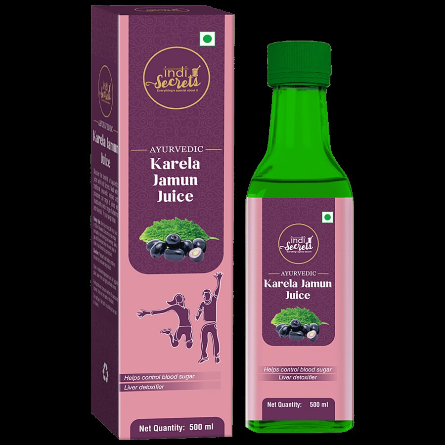 indiSecrets Karela Jamun Juice