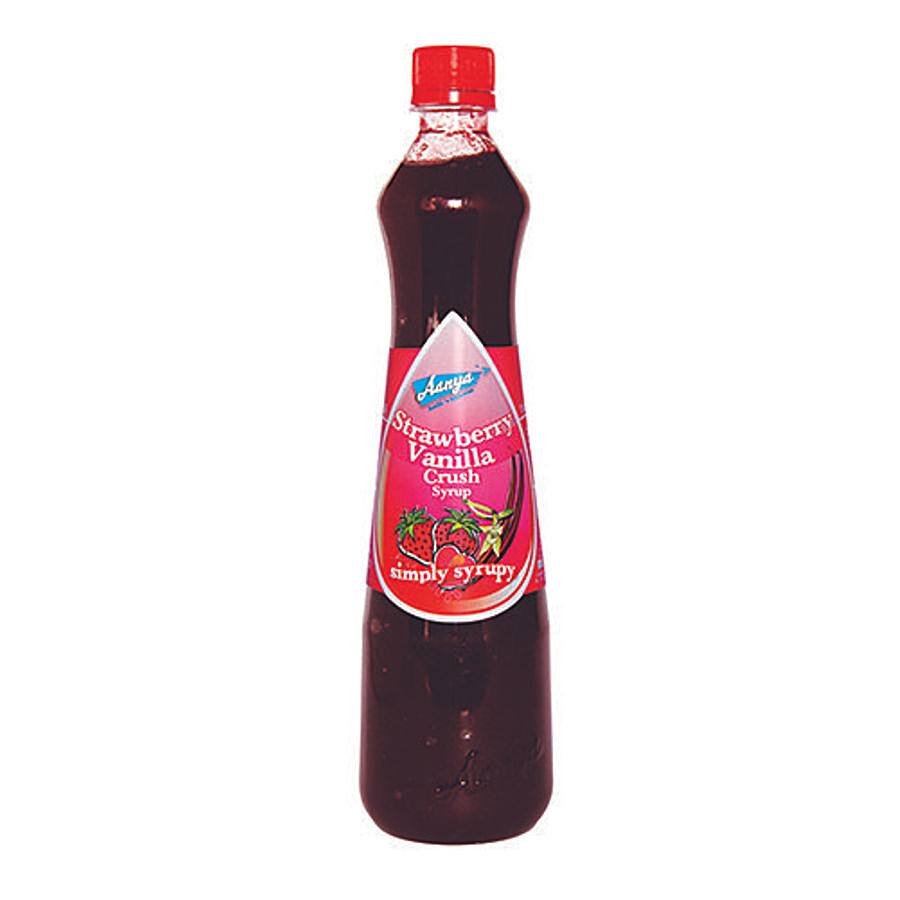 Aanya Syrup - Strawberry Vanilla