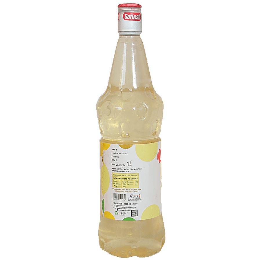 Ganesh Sharbat Fruit Drink - Lemon