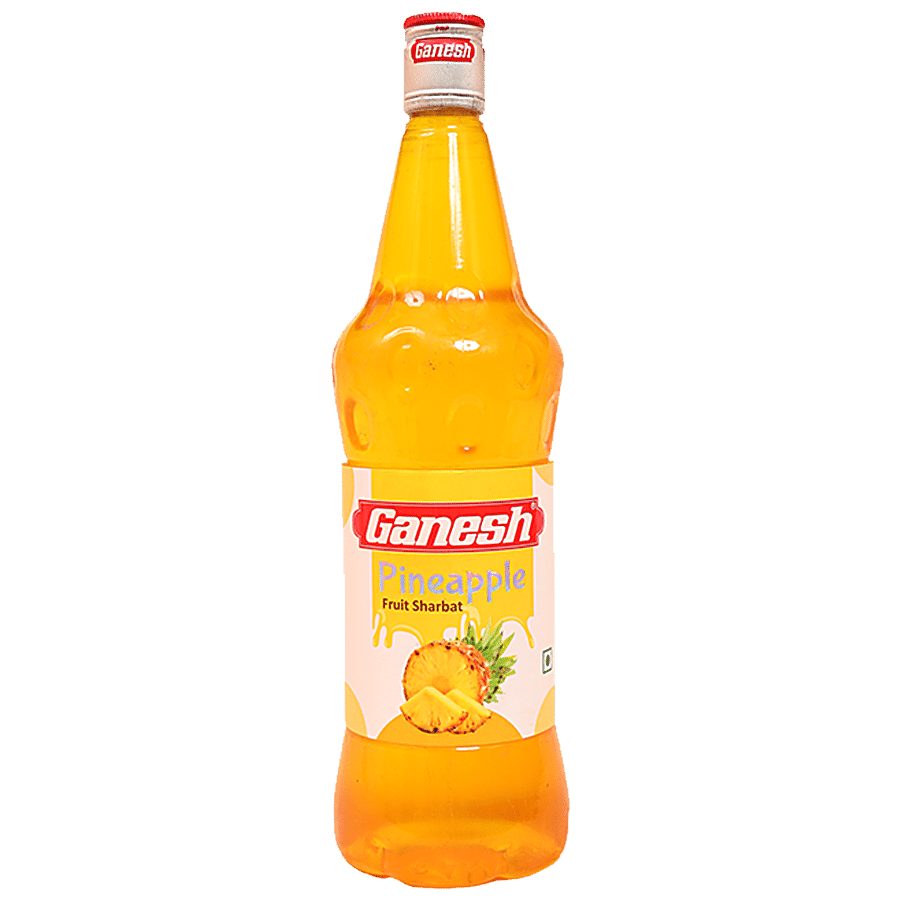 Ganesh Sharbat Fruit Drink - Pineapple