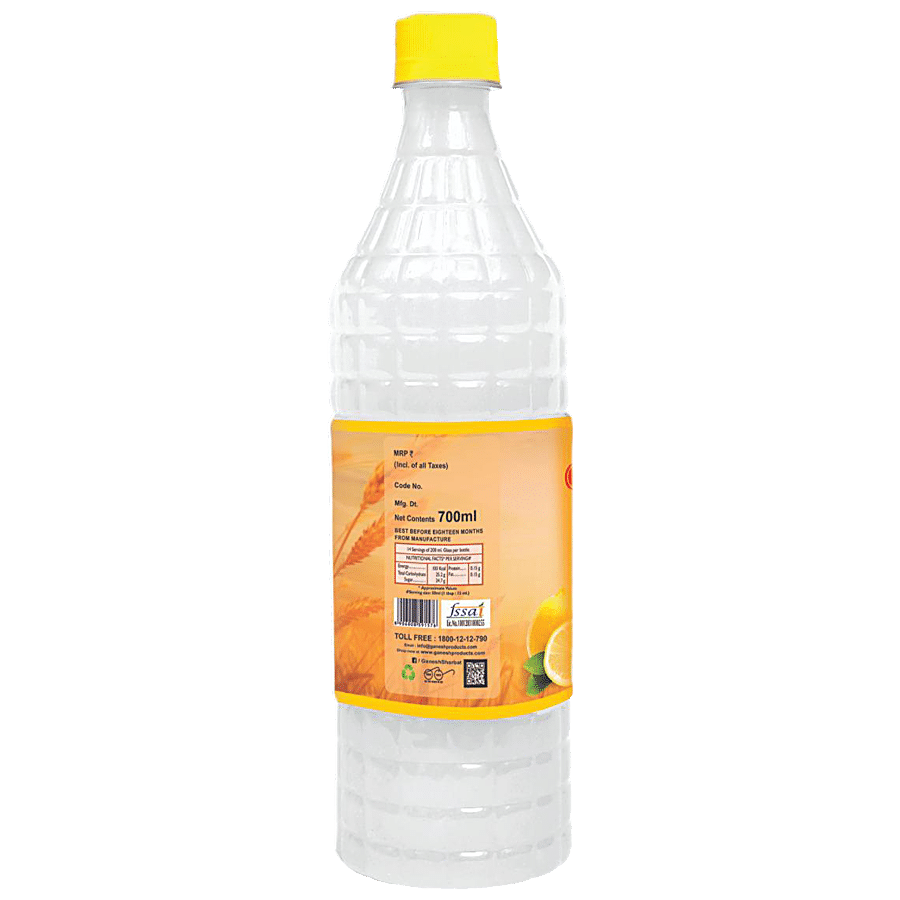 Ganesh Sharbat Ganesh lemon-barley-water-detoxifies-body-helps-in-weight-loss 700 ml PET Bottle