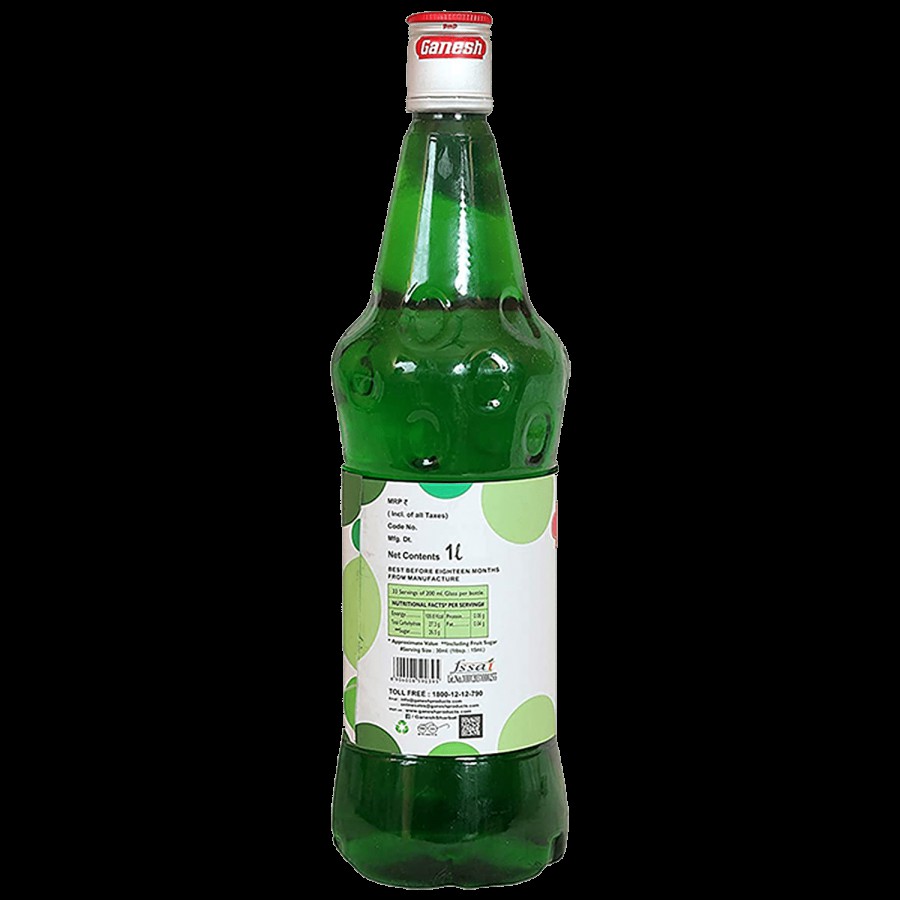 Ganesh Sharbat Fruit Drink - Green Mango