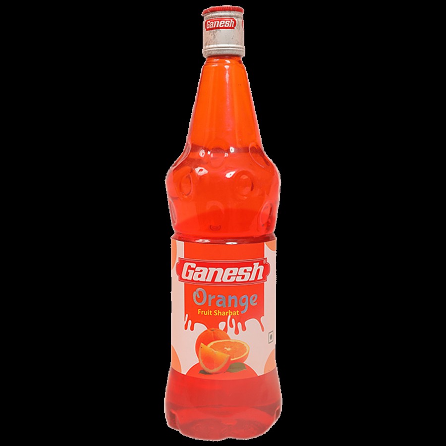 Ganesh Sharbat Fruit Drink - Orange