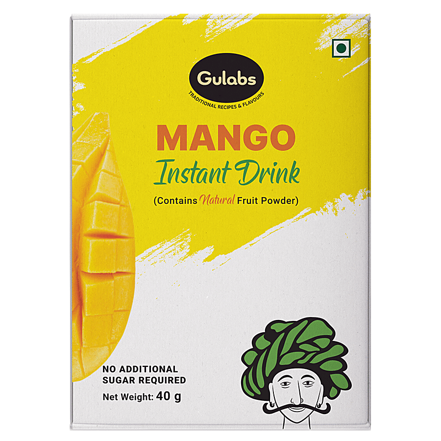 Gulabs Instant Drink Mix - Mango