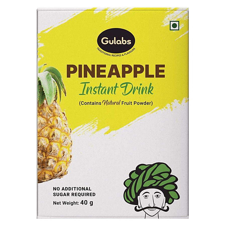 Gulabs Instant Drink Mix - Pineapple