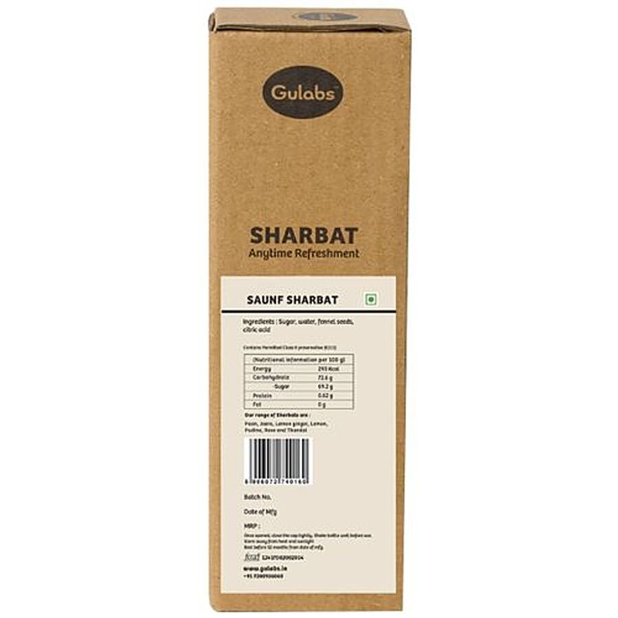 Gulabs Sharbat - Saunf