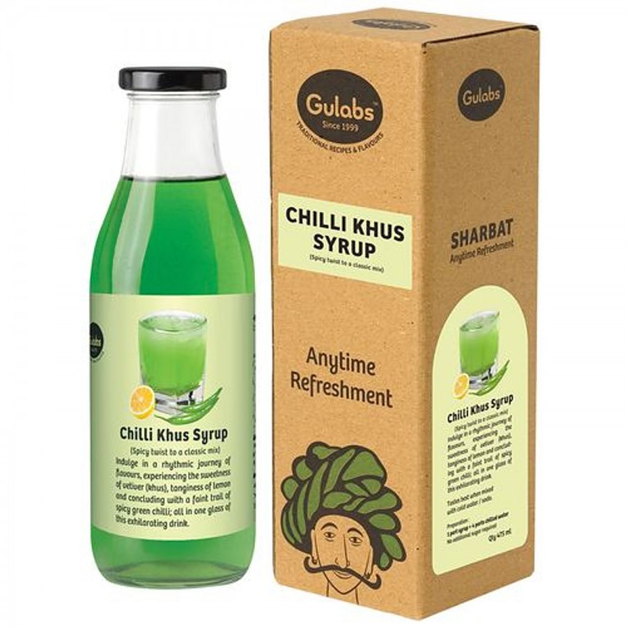 Gulabs Chilli Khus Syrup