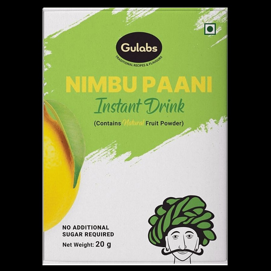 Gulabs Instant  Drink Mix - Nimbu Paani