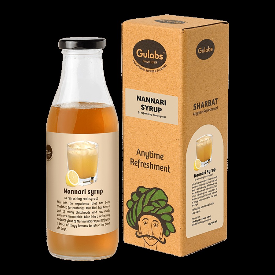 Gulabs Nannari syrup