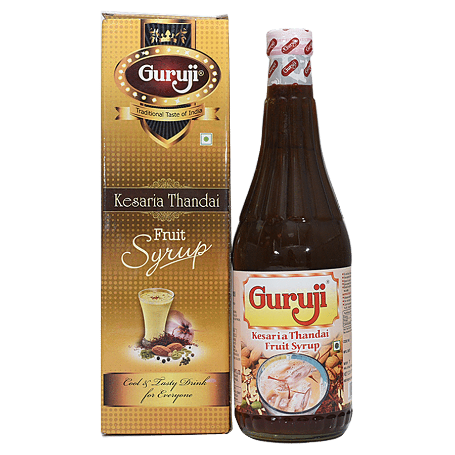 Guruji  Syrup - Kesaria Thandai