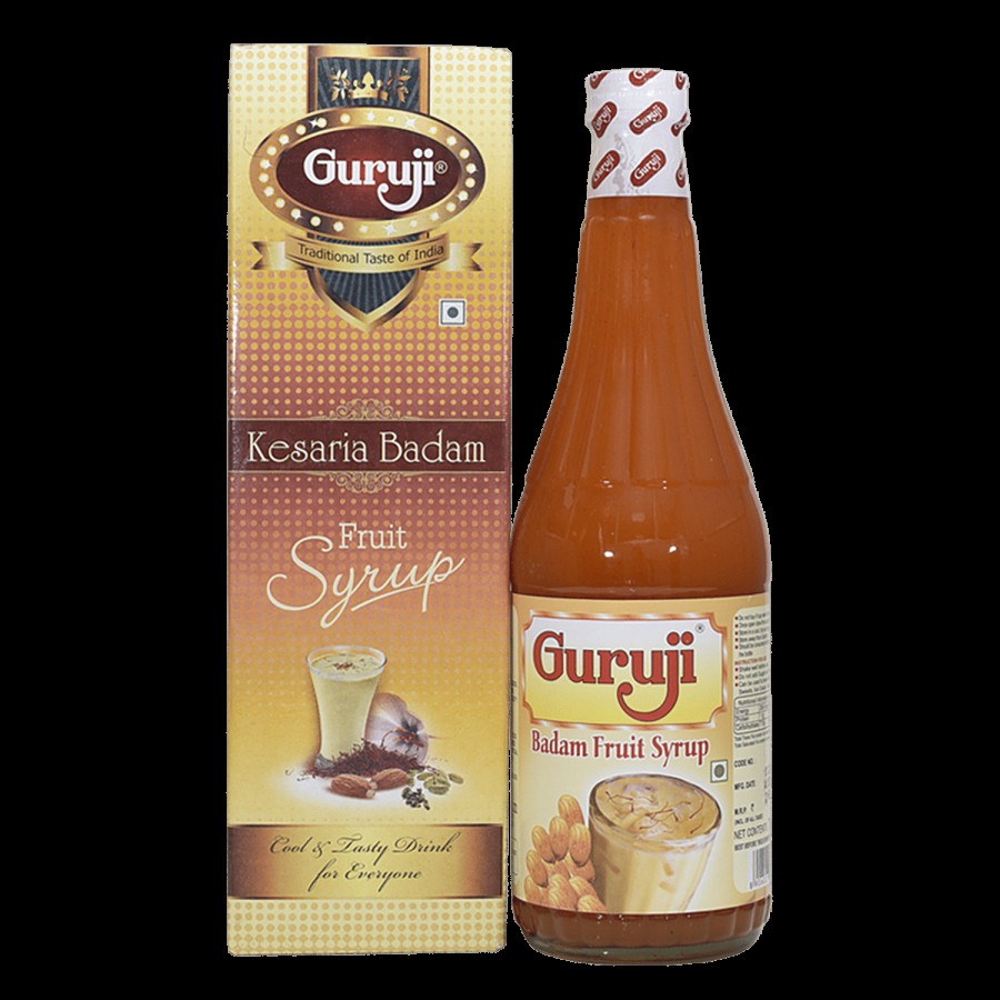 Guruji  Syrup - Kesaria Badam