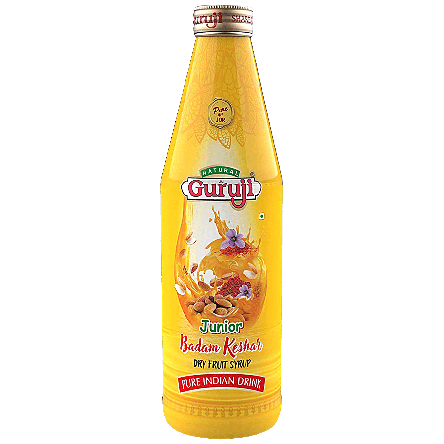 Jai Guruji Junior Badam Keshar Dry Fruit Syrup