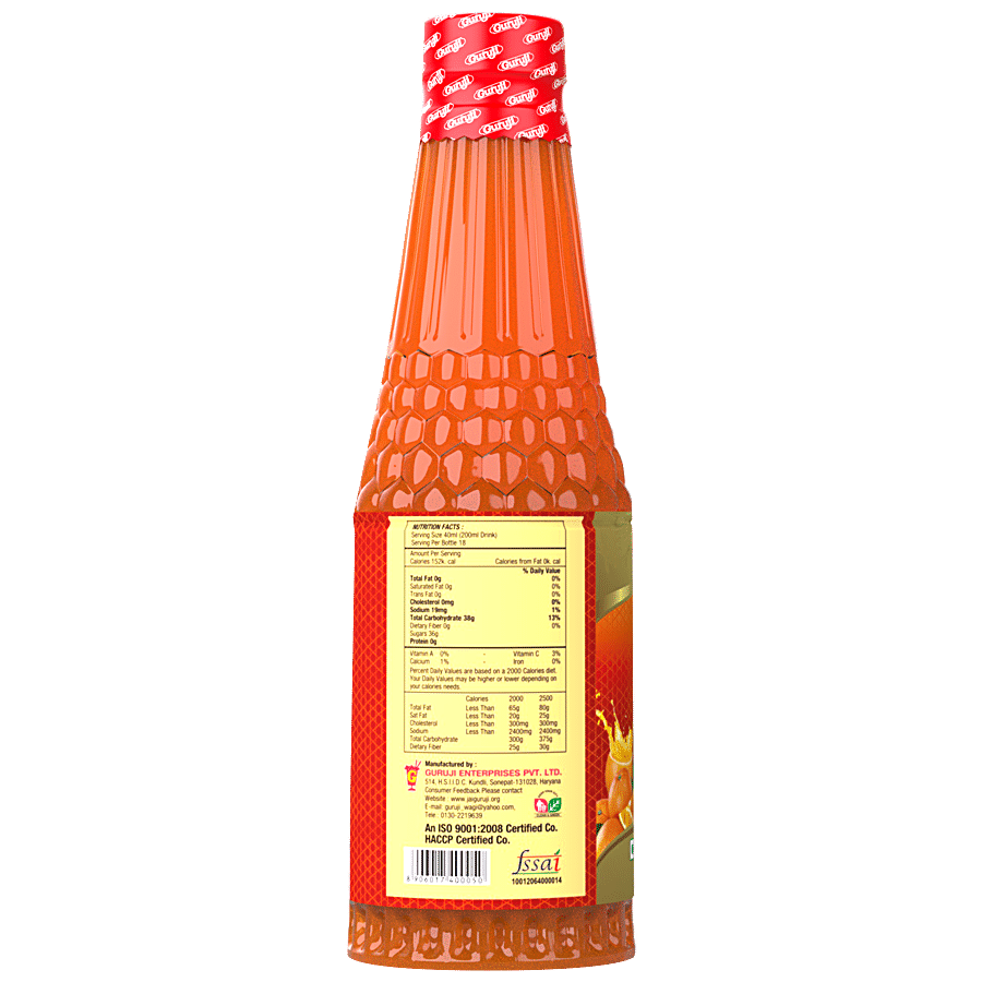 Jai Guruji Orange Fruit Syrup