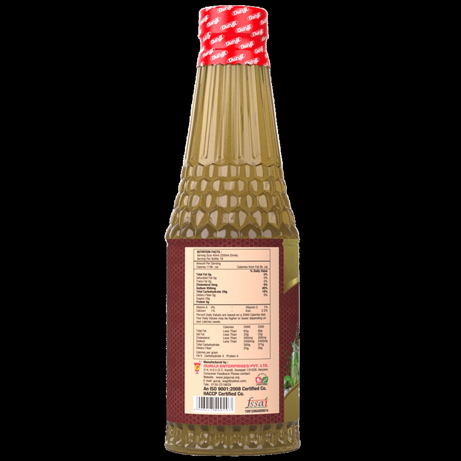 Jai Guruji Masala Shikanji Syrup