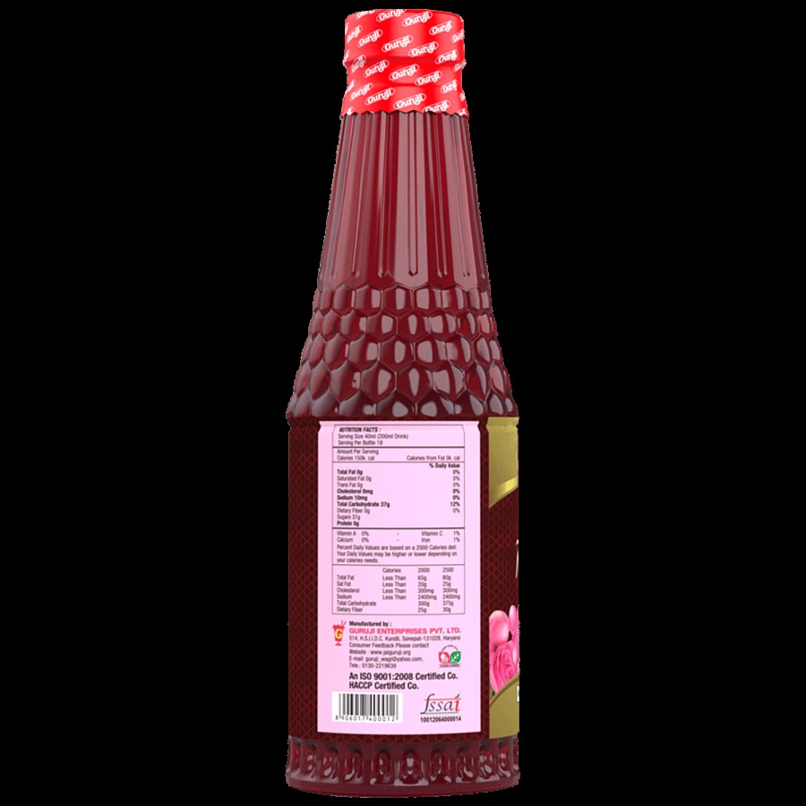 Jai Guruji Rose Syrup