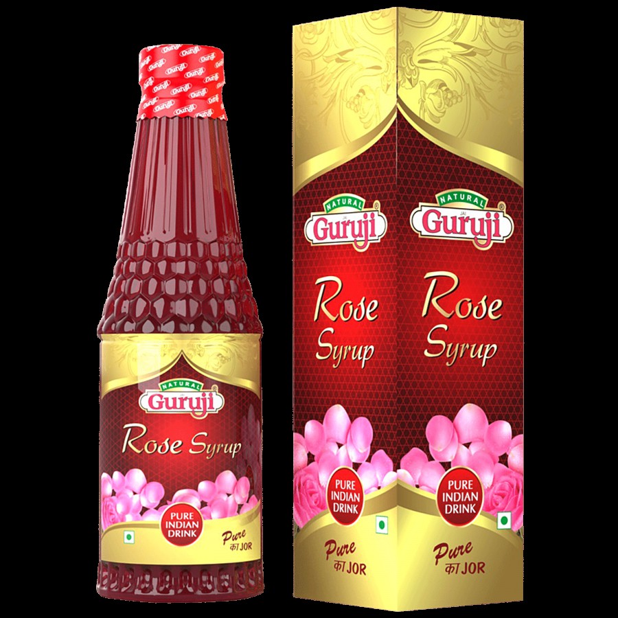 Jai Guruji Rose Syrup