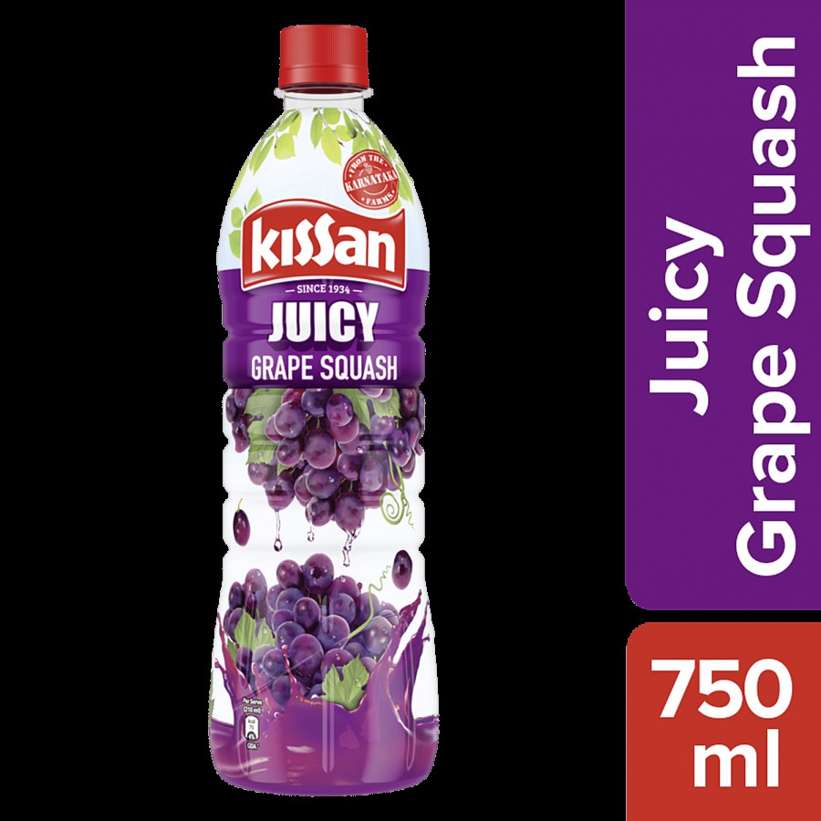 Kissan Juicy Grape Squash