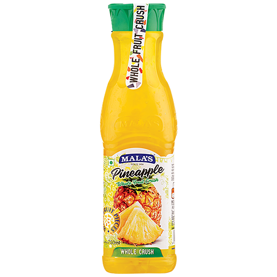 Malas Pineapple Whole Fruit Crush - Sweet