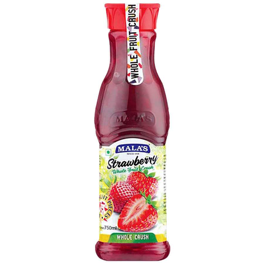 Malas Strawberry Whole Fruit Crush - Thick & Pulpy