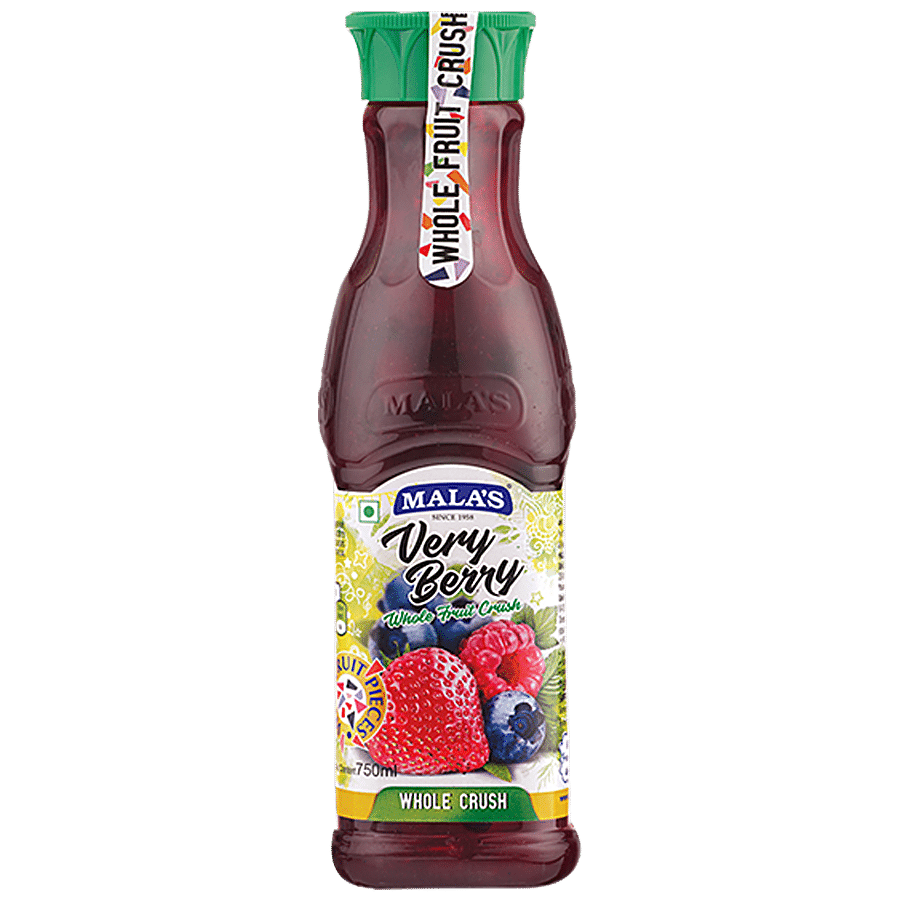 Malas Very Berry Whole Fruit Crush - Refreshing Flavour