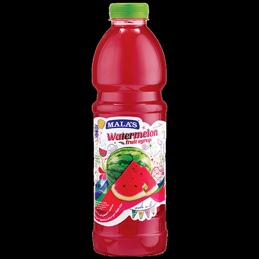 Malas Watermelon Fruit Syrup - Rich & Refreshing Flavour