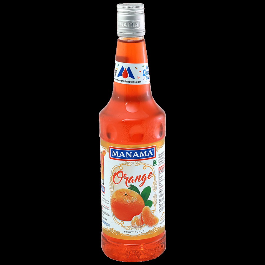 Manama Orange Fruit Syrup