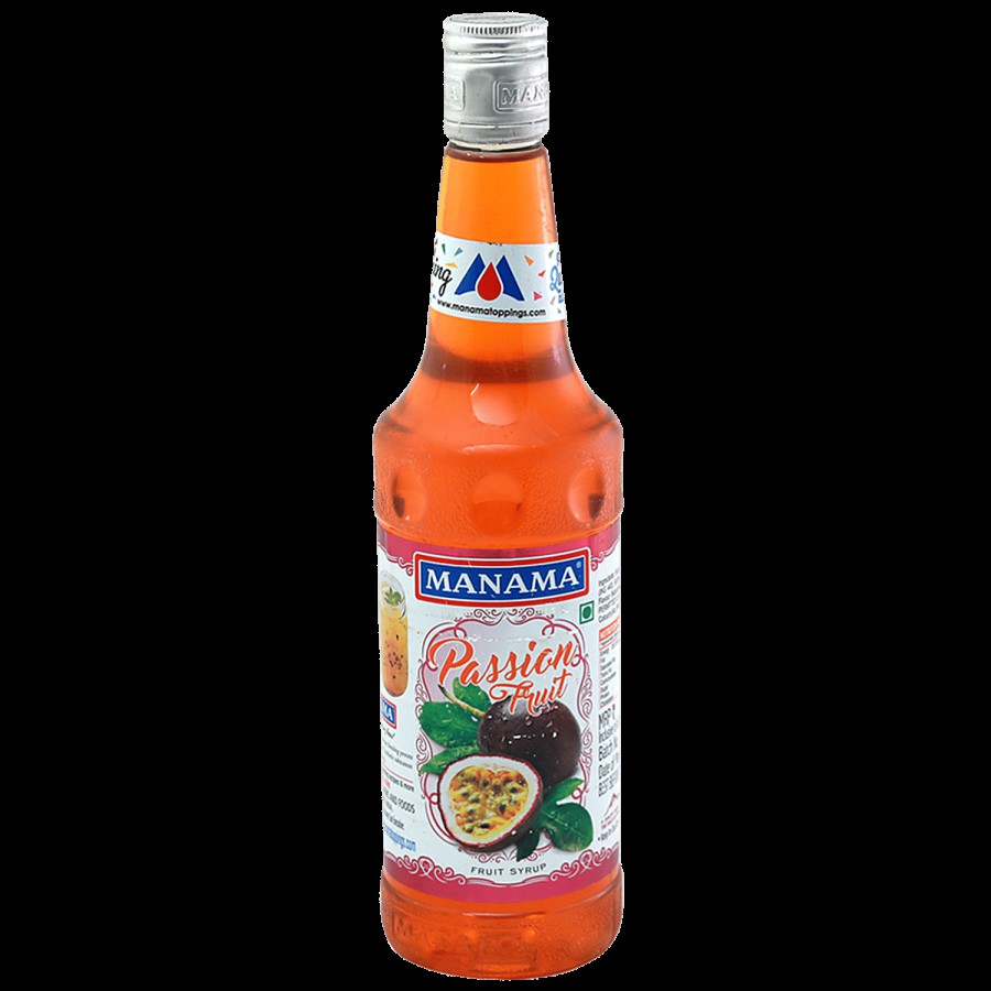 Manama Passion Fruit Syrup