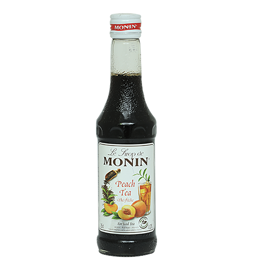 Monin Syrup - Peach Tea with Natural Tea Extracts