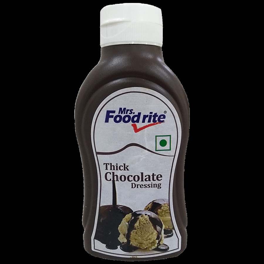 Mrs.Food Rite Thick Chocolate Dressing - Rich Taste