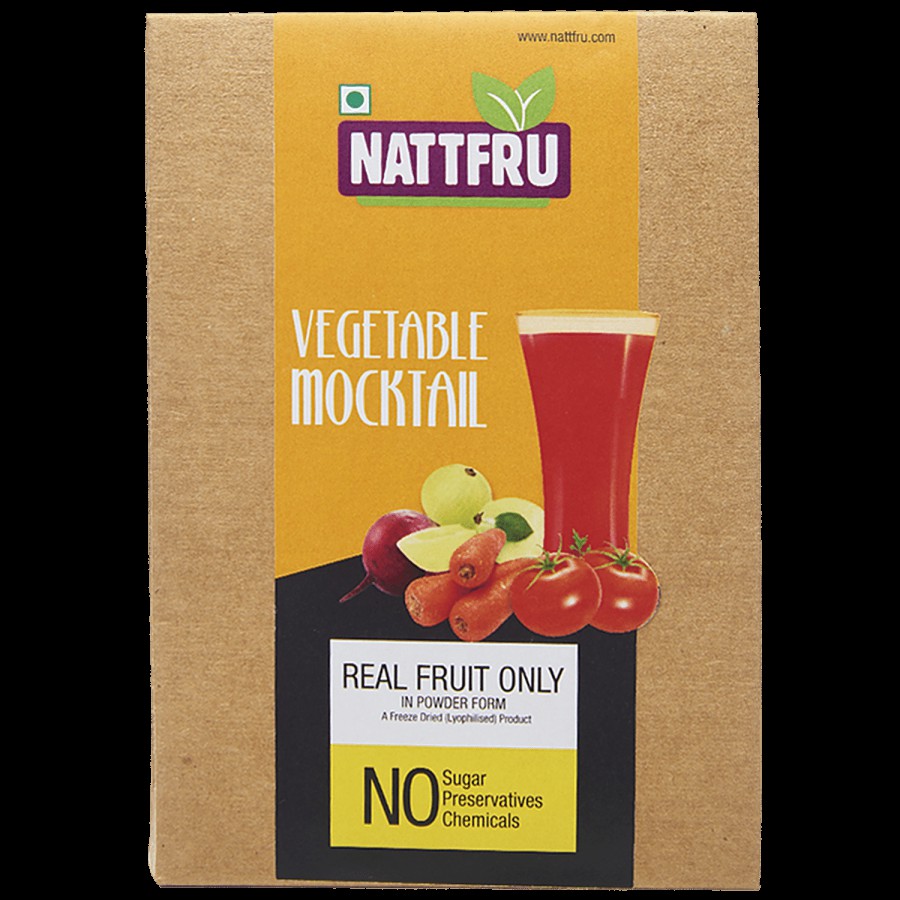 Nattfru Nattfru vegetable-juice-powder-real-fruit-only-no-added-sugar 45 g Sachet