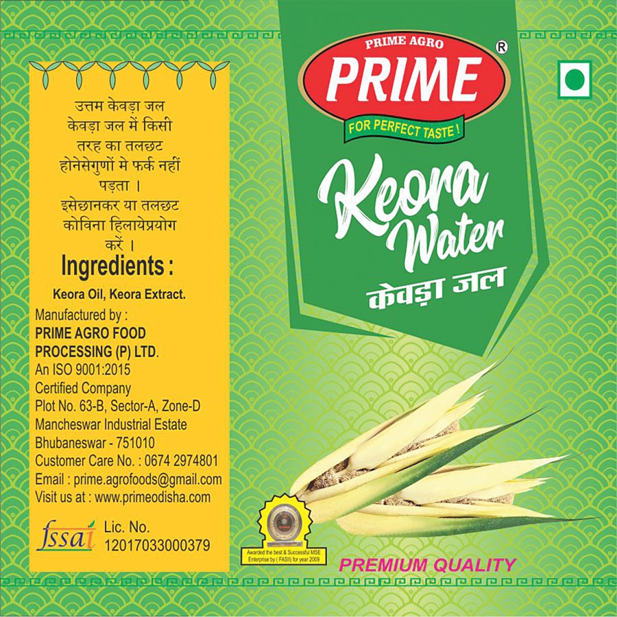 PRIME Keora Water - Enhancing Aroma