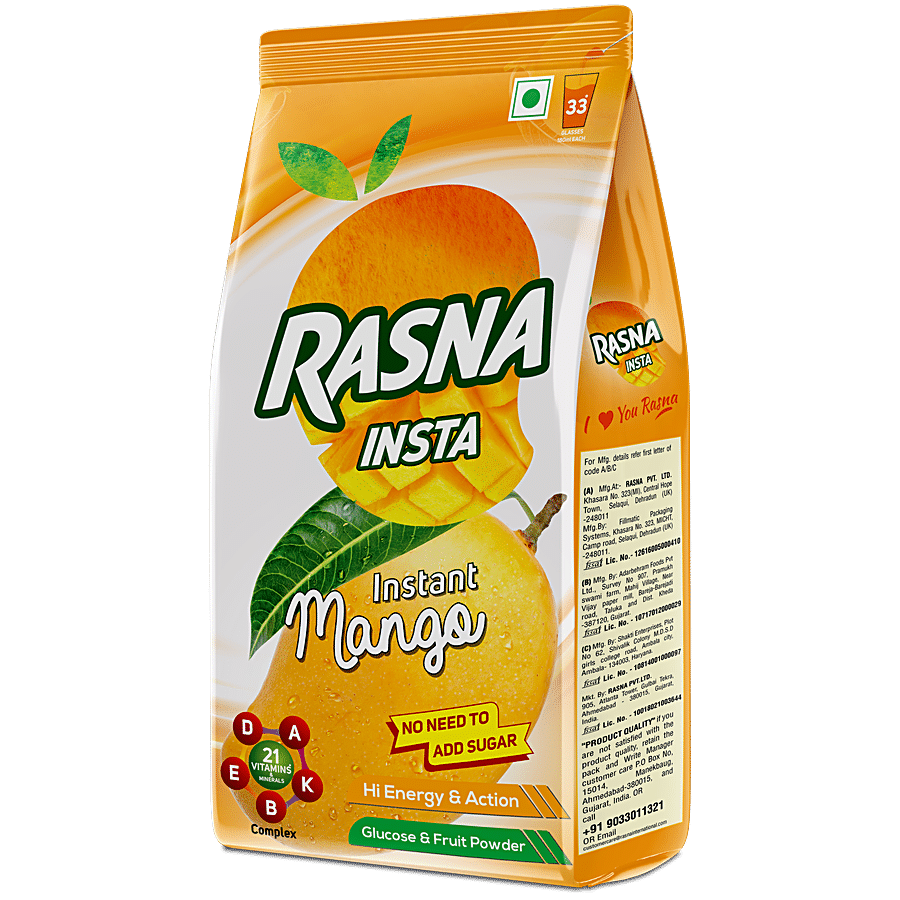 Rasna Fruit Plus Insta - Mango